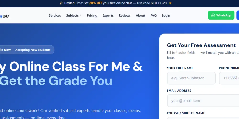 Take My Class 24/7