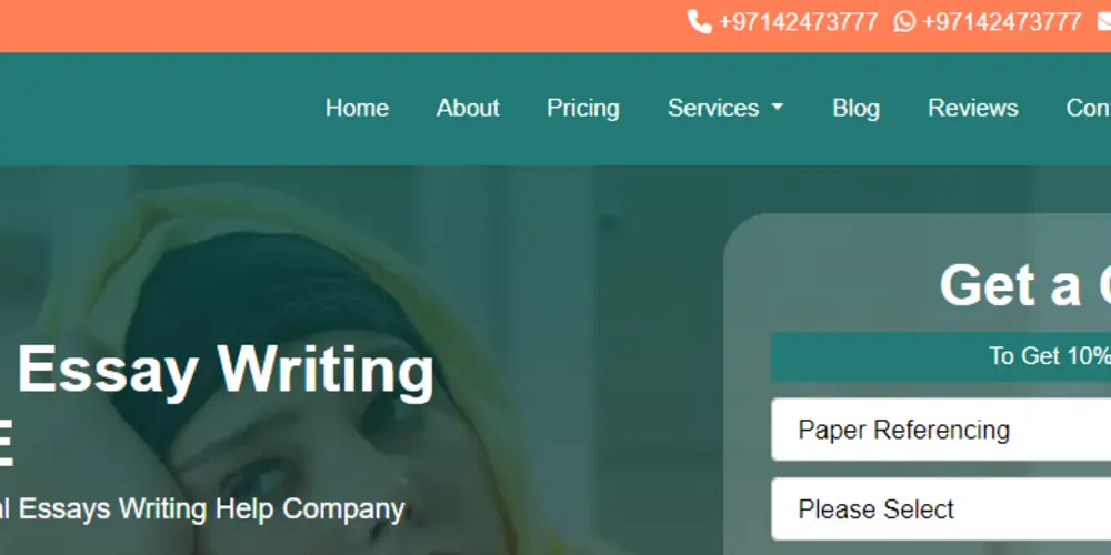 Essay Writing Service UAE